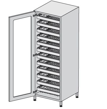Szafy medyczne TRIBO K 616A