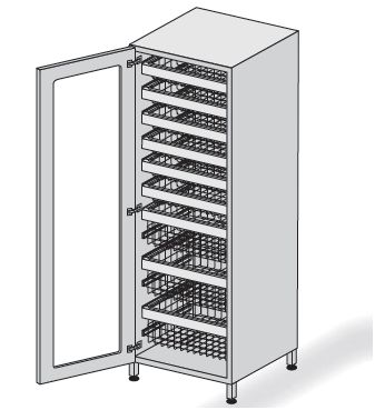 Szafy medyczne TRIBO K 617A