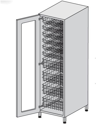 Szafy medyczne TRIBO K 617C