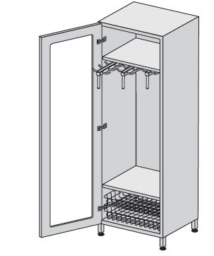 Szafy medyczne TRIBO K 619B