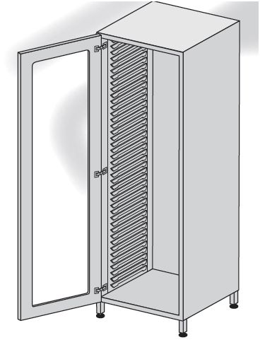 Szafy medyczne TRIBO SK 610B