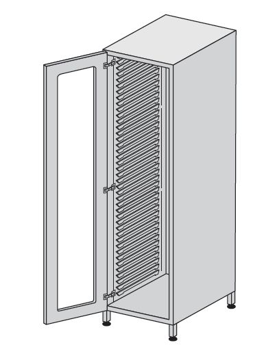 Szafy medyczne TRIBO SK 610C