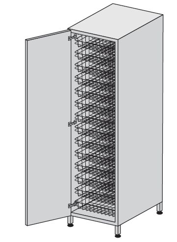 Szafy medyczne TRIBO SK 611C
