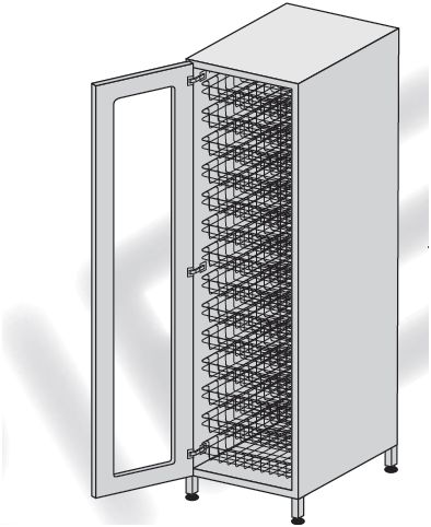 Szafy medyczne TRIBO SK 616C