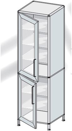 Szafy medyczne TRIBO typ 5203