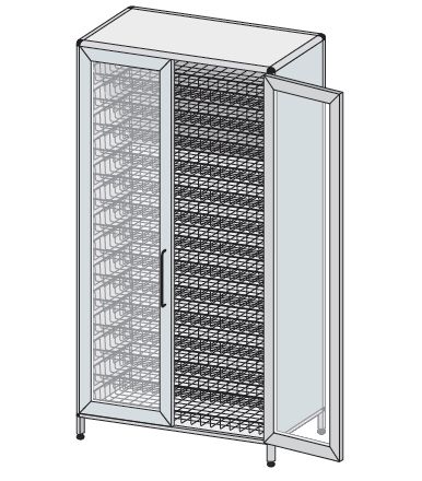 Szafy medyczne TRIBO typ S 912