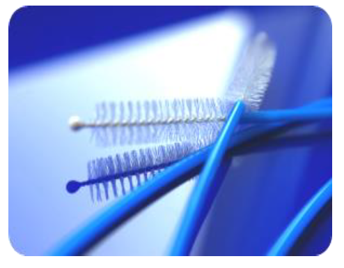 Szczotki do czyszczenia endoskopów giętkich Zhuji Pengtian Medical Jednorazowe szczoteczki do czyszczenia kanałów endoskopów