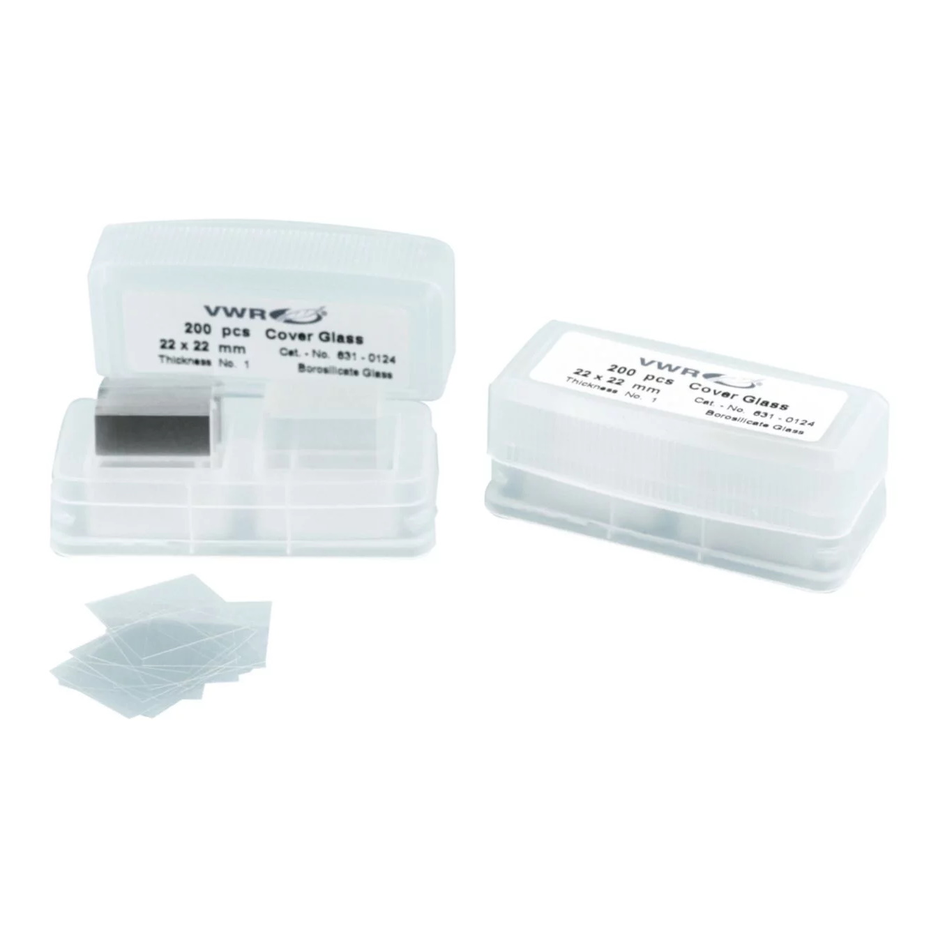 Szkiełka nakrywkowe VWR kwadratowe