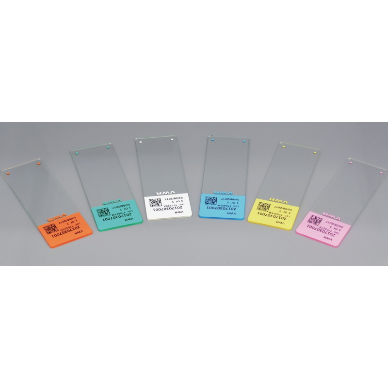 Szkiełka podstawowe VWR pokryte silikonem