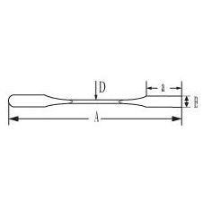Szpatułki, łyżeczki i szufelki z metalu Bochem Mikroszufelka