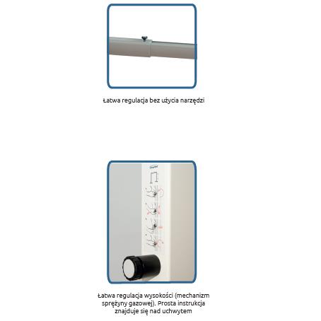 Szyny i konstrukcje do podnośników dla osób niepełnosprawnych Winncare MOBILE FLEX 4