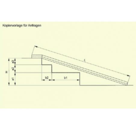 Szyny najazdowe do wózków inwalidzkich Altec RAS