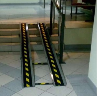 Szyny najazdowe do wózków inwalidzkich Orfemet Szyny najazdowe do wózków inwalidzkich