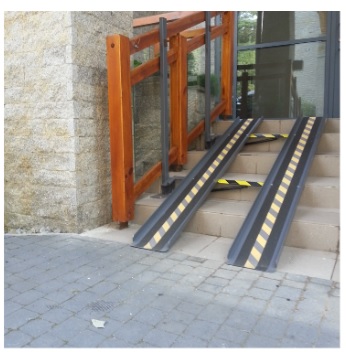 Szyny najazdowe do wózków inwalidzkich Orfemet Szyny najazdowe do wózków inwalidzkich