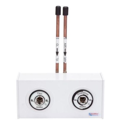 Tablice i punkty poboru gazów medycznych (kasetony) AwaMed - Medizintechnik nadtynkowe