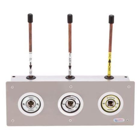 Tablice i punkty poboru gazów medycznych (kasetony) AwaMed - Medizintechnik podtynkowe