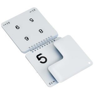 Tablice okulistyczne do badania ostrości wzroku Good-lite Cyfry LEA Karty 52009