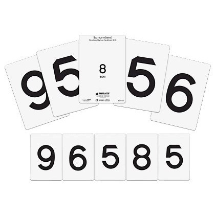 Tablice okulistyczne do badania ostrości wzroku Good-lite Cyfry LEA Karty 52124