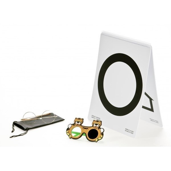 Tablice okulistyczne do badania ostrości wzroku Good-lite Symbole LEA Zestaw Tablic 52047