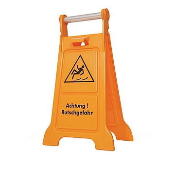 Tablice ostrzegawcze śliska podłoga Splast TABL-0003 niemiecka
