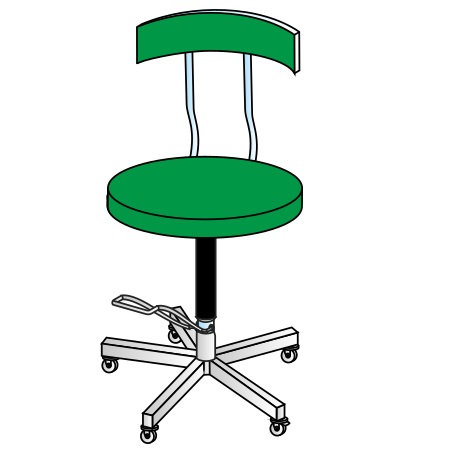Taborety medyczne i laboratoryjne KLAROMED KL208 405