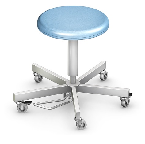 Taborety medyczne i laboratoryjne TECH-MED Sp. z o.o. TB-02 KO (NP)/ TB-02KO