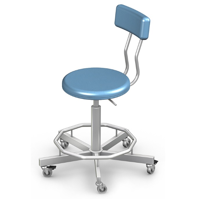 Taborety medyczne i laboratoryjne TECH-MED Sp. z o.o. TB-04 KO (NP)/ TB-04KO