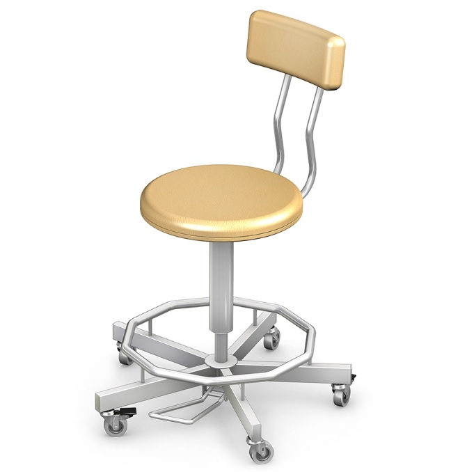 Taborety medyczne i laboratoryjne TECH-MED Sp. z o.o. TB-04 KO (NP)/ TB-04KO