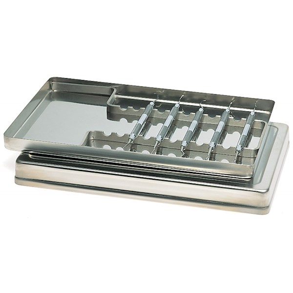 Tace sterylizacyjne do kontenerów Nichrominox Tacka stalowa