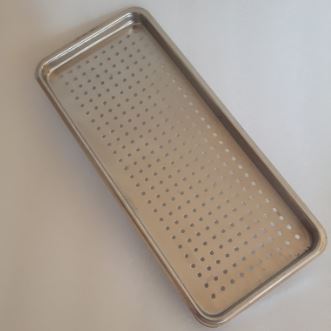 Tace sterylizacyjne do kontenerów Sterimed perforowana płaska