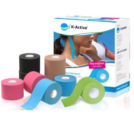 Taśmy kinezjologiczne (Tapy,Tejpy) NITTO DENKO K-Active 5