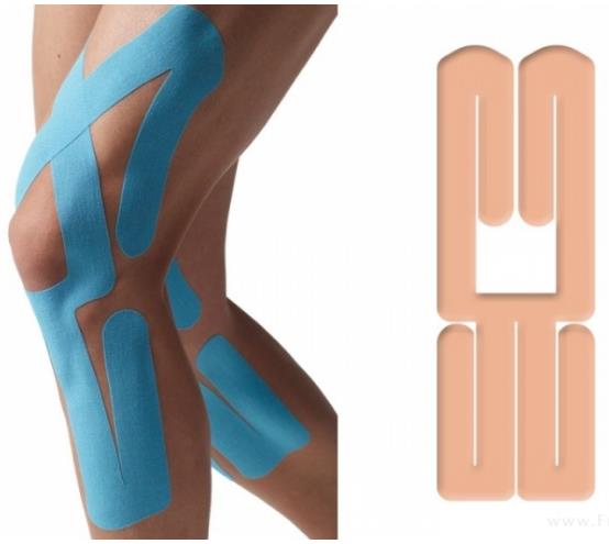 Taśmy kinezjologiczne (Tapy,Tejpy) NITTO DENKO K-Active Tape PreCut Kolano