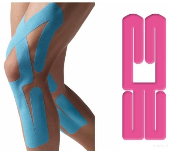 Taśmy kinezjologiczne (Tapy,Tejpy) NITTO DENKO K-Active Tape PreCut Kolano