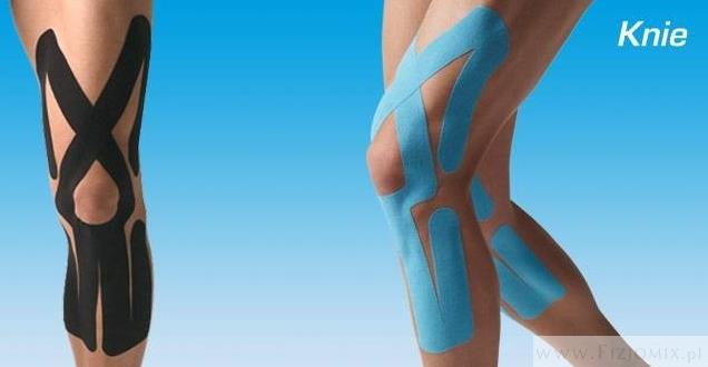 Taśmy kinezjologiczne (Tapy,Tejpy) NITTO DENKO K-Active Tape PreCut Kolano