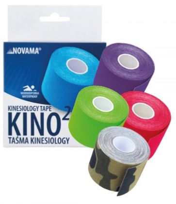 Taśmy kinezjologiczne (Tapy,Tejpy) NOVAMA KINO2
