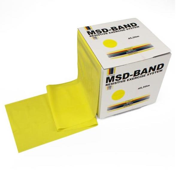 Taśmy rehabilitacyjne i treningowe MSD MSD lateksowa