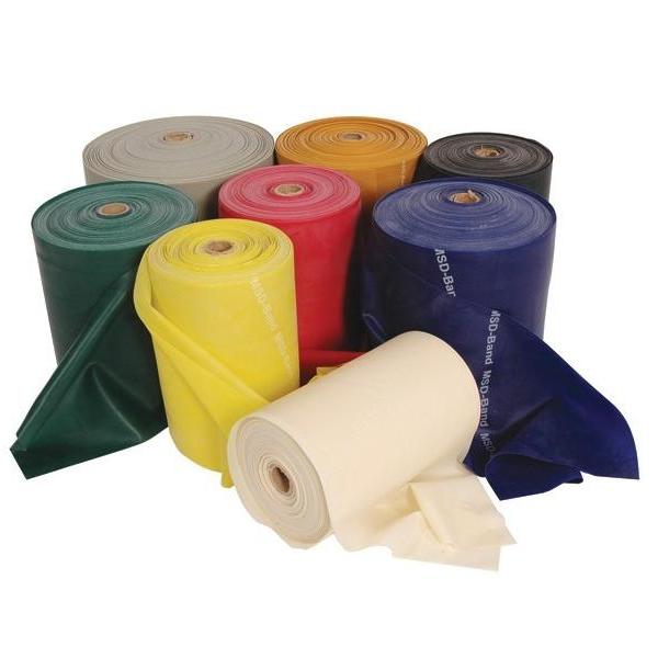 Taśmy rehabilitacyjne i treningowe MSD MSD lateksowa