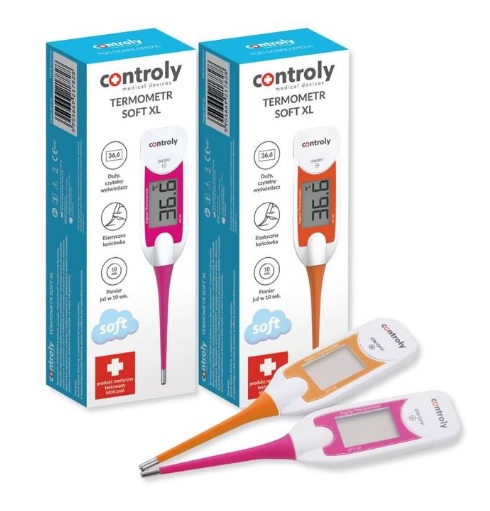 Termometry elektroniczne dla pacjenta Kangfu Medical Equipment Factory CONTROLY SOFT XL