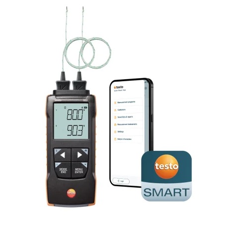 Termometry elektroniczne laboratoryjne Testo testo 922