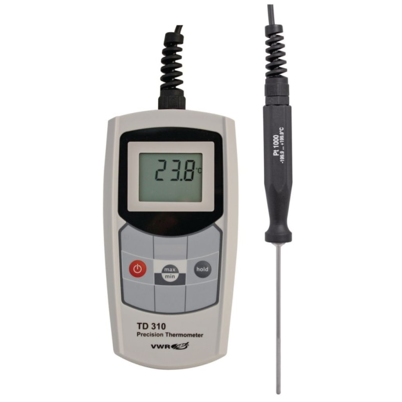 Termometry elektroniczne laboratoryjne VWR TD310 / TD320 / TD330