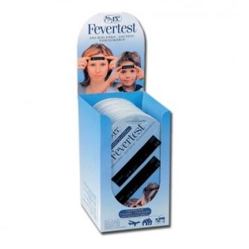 Termometry paskowe na czoło pacjenta GIMA Fevertest 25593