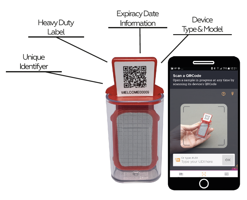 Testery mikroorganizmów na powierzchni i przedmiotach Pinqkerton Nomad IoT