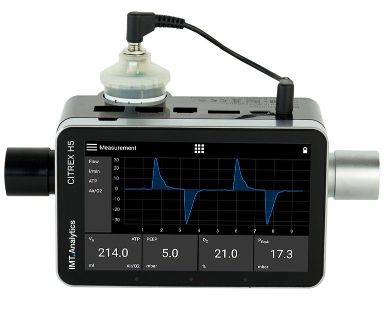 Testery respiratorów (płuca testowe do respiratorów medycznych) IMT Analytics CITREX H5