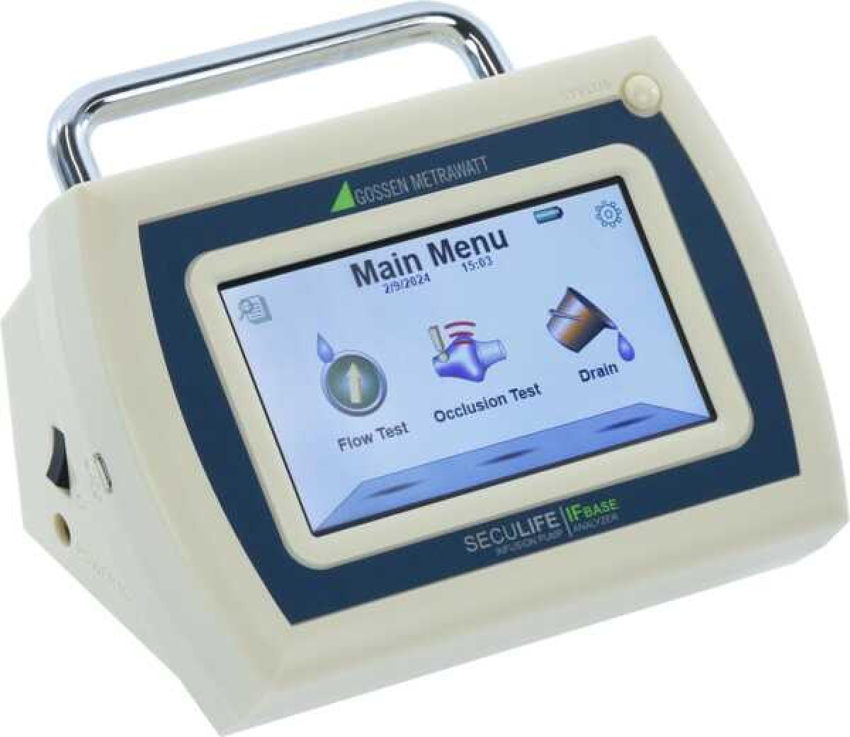 Testery urządzeń infuzyjnych GOSSEN METRAWATT Seculife IF BASE