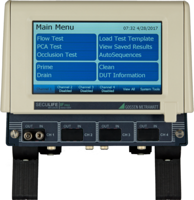 Testery urządzeń infuzyjnych GOSSEN METRAWATT Seculife IF PRO