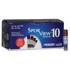 Testy biologiczne do sterylizacji parowej SPS Medical Spor View szybkiego odczytu 10 h