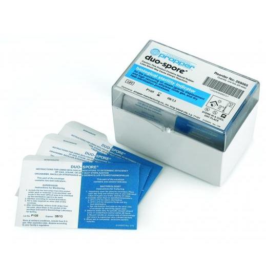Testy biologiczne do sterylizacji suchym gorącym powietrzem Propper Duo-Spore