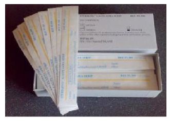 Testy chemiczne do sterylizacji nadtlenkiem wodoru (plazma) WIPAK PLAS_1