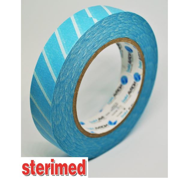 Testy chemiczne do sterylizacji parowej B/D Taśmy samoprzylepne z indykatorem