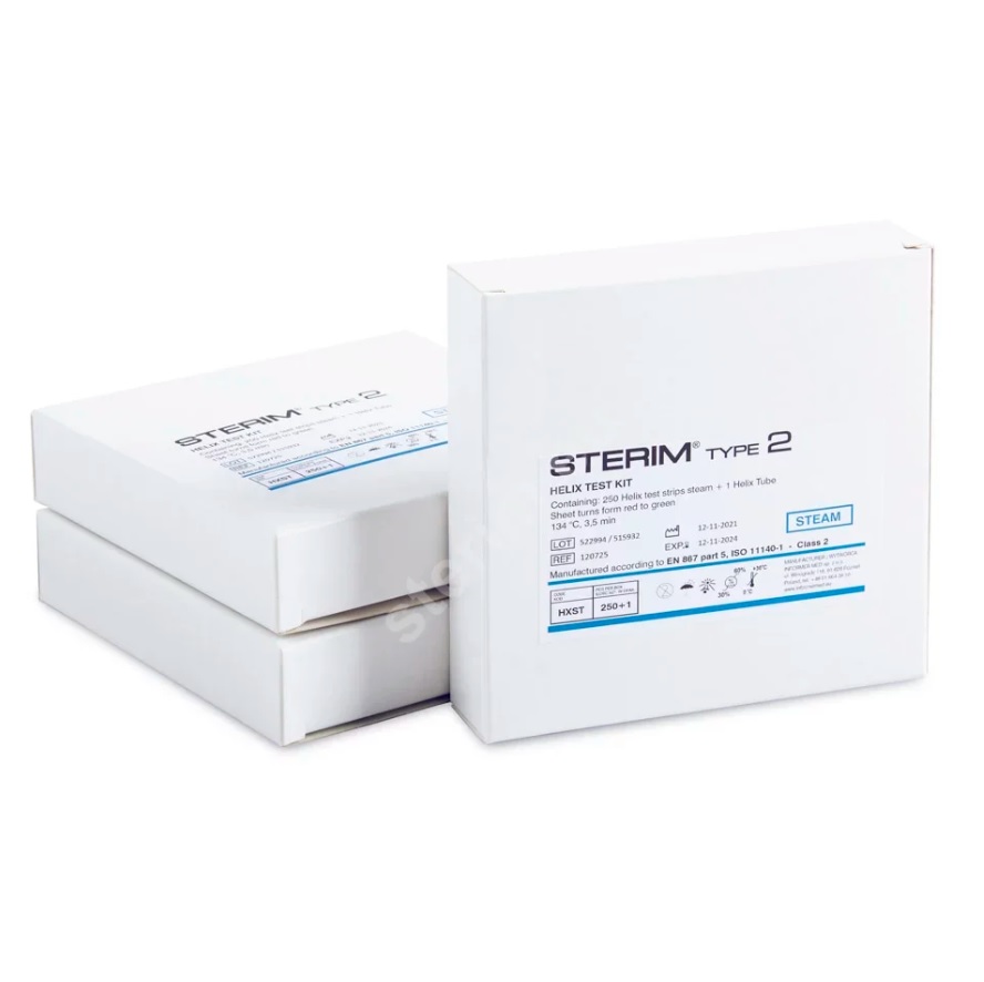 Testy chemiczne do sterylizacji parowej Informer Med Helix
